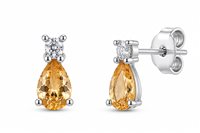 Ohrringe Idee Preziose dal 1987 Dame in Weißgold Zircone IP.OK18B/217